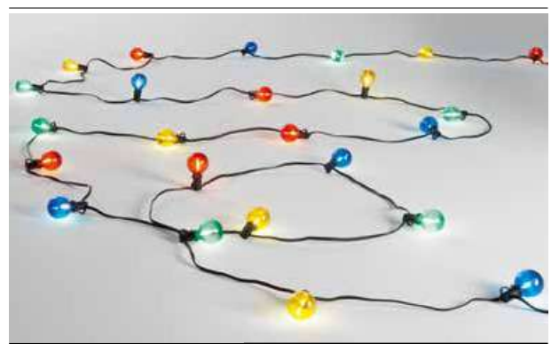 Stringa elettrificata per esterno IP44 7.62 metri cavo in PVC con spina schuko e connettore modulabile MULTICOLOR PICNIC Stringa elettrificata per esterno IP44 7.62 metri cavo in PVC con spina schuko e connettore modulabile MULTICOLOR PICNIC